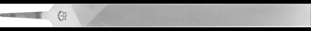 PFERD Werkstattfeile DIN 7261 L.100mm Q.12x2,5mm Hieb 1 Flachstumpf – Form A, für Stahl, Guss, Aluminium