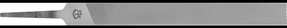 PFERD Werkstattfeile DIN 7261 L.100mm Q.12x2,5mm Hieb 1 Flachstumpf – Form A, für Stahl, Guss, Aluminium