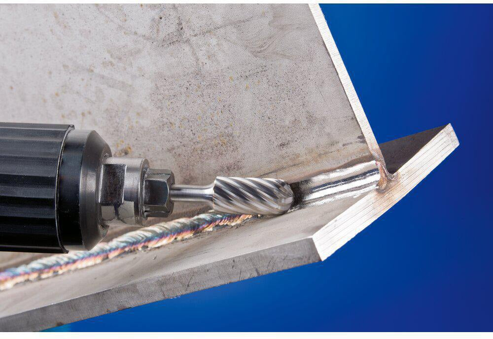 PFERD Frässtift WRC 4 mm Hartmetall Schaft-Ø 6 mm Verzahnung 3 PLUS