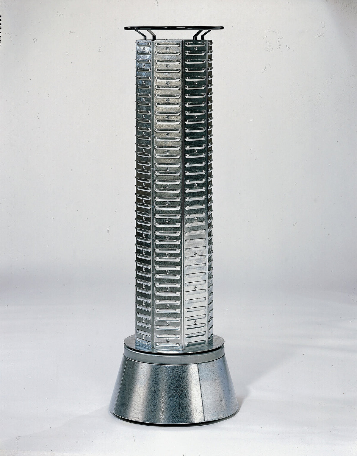 raaco Sichtboxen-Drehturm H.1600 mm leitfähig ESD inkl. Erdungskabel für 795551-553, 795580