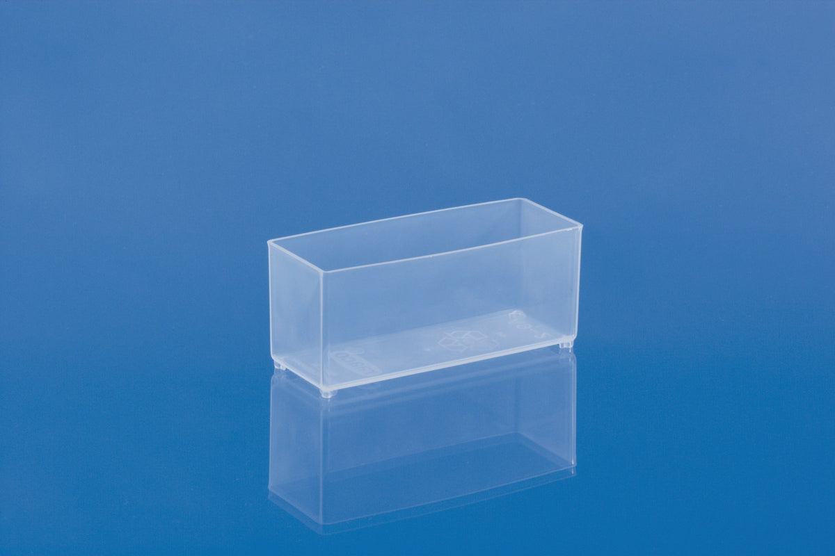 RAACO Einsatz 55 A9-2 39x109x47mm transparent aus PP – 48 Stück