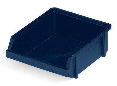 RAACO Sichtbox 2-80, 125x133x50 mm, dunkelblau, 48er-Pack