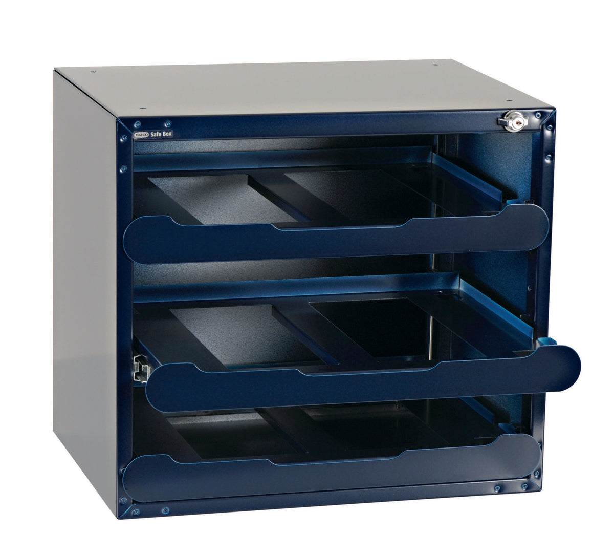 RAACO Tresor leer 452x330x405 mm Stahlblech passend für 871526, 871527, 795638, 795639