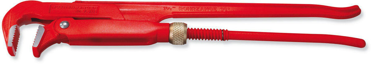 ROTHENBERGER Rohrzange 90° 300 mm – Chrom-Vanadium-Stahl, für Rohre bis 1 Zoll
