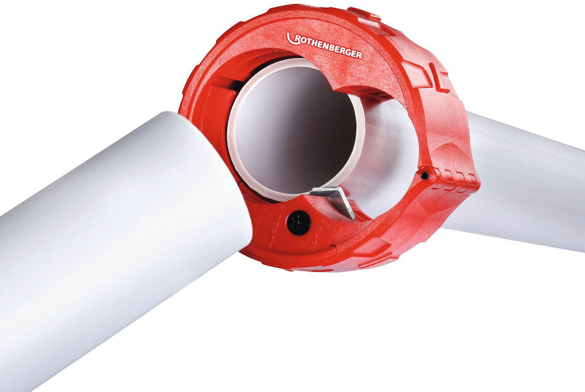 ROTHENBERGER ROCUT Plastic PRO Rohrabschneider für PE-, PP- und PVC-Rohre 15-22 mm