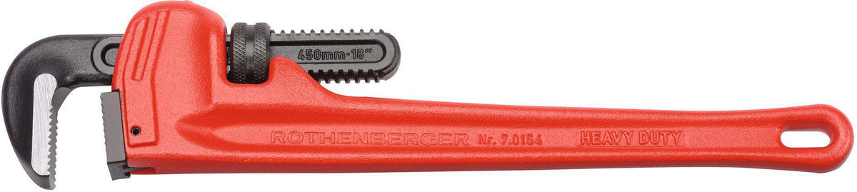 ROTHENBERGER Einhandrohrzange HEAVY DUTY 250 mm für Rohre 1 1/2 Zoll