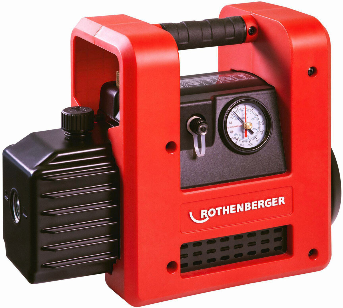 ROTHENBERGER Vakuumpumpe ROAIRVAC R32 1.5 – Zweistufig, 42 l/min, 230 V