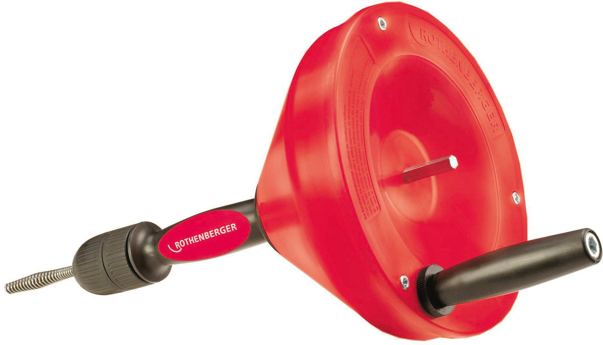 ROTHENBERGER ROSPI® H+E Plus Handrohrreinigungsgerät Spiral-L. 7,5 m, Spiralen-Ø 8 mm