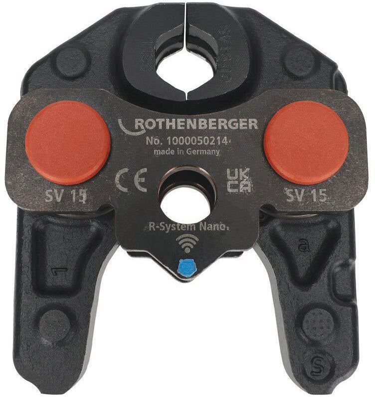 ROTHENBERGER Pressbacke ROMAX NANO iJAW 32 kN NW 15mm Typ SV aus Spezialstahl