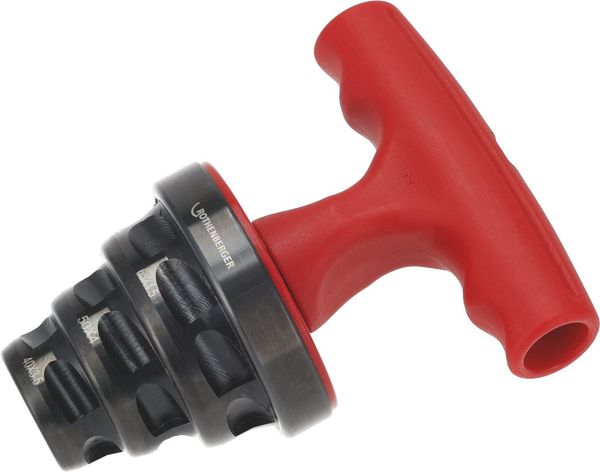 ROTHENBERGER ROCALIBER L Kalibrierwerkzeug 40-63 mm mit RO-Ratchet – Kalibrieren & Entgraten