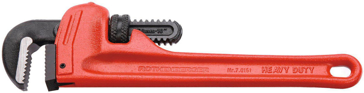 ROTHENBERGER Einhandrohrzange HEAVY DUTY 250 mm für Rohre 1 1/2 Zoll