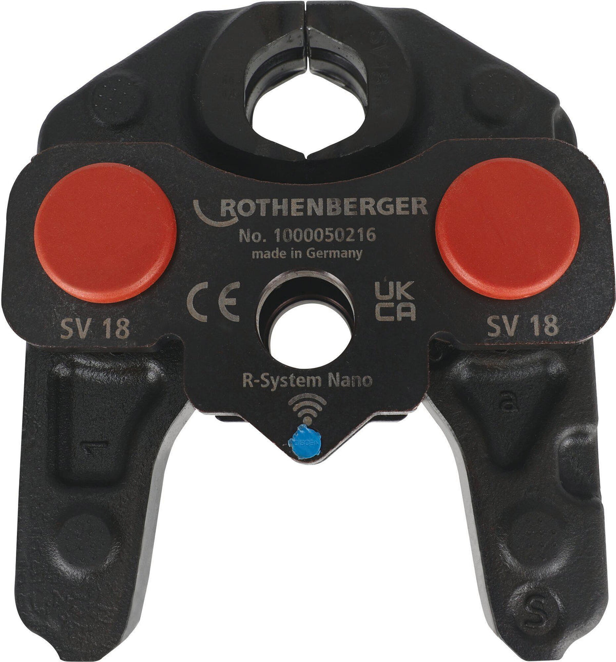 ROTHENBERGER Pressbacke ROMAX NANO iJAW 32 kN NW 15mm Typ SV aus Spezialstahl