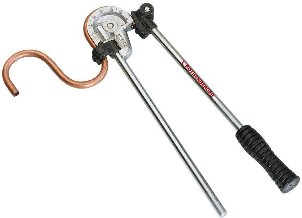 ROTHENBERGER Standardbiegegerät 390 mm für Rohr-Ø 12 mm, Biegewinkel bis 180°