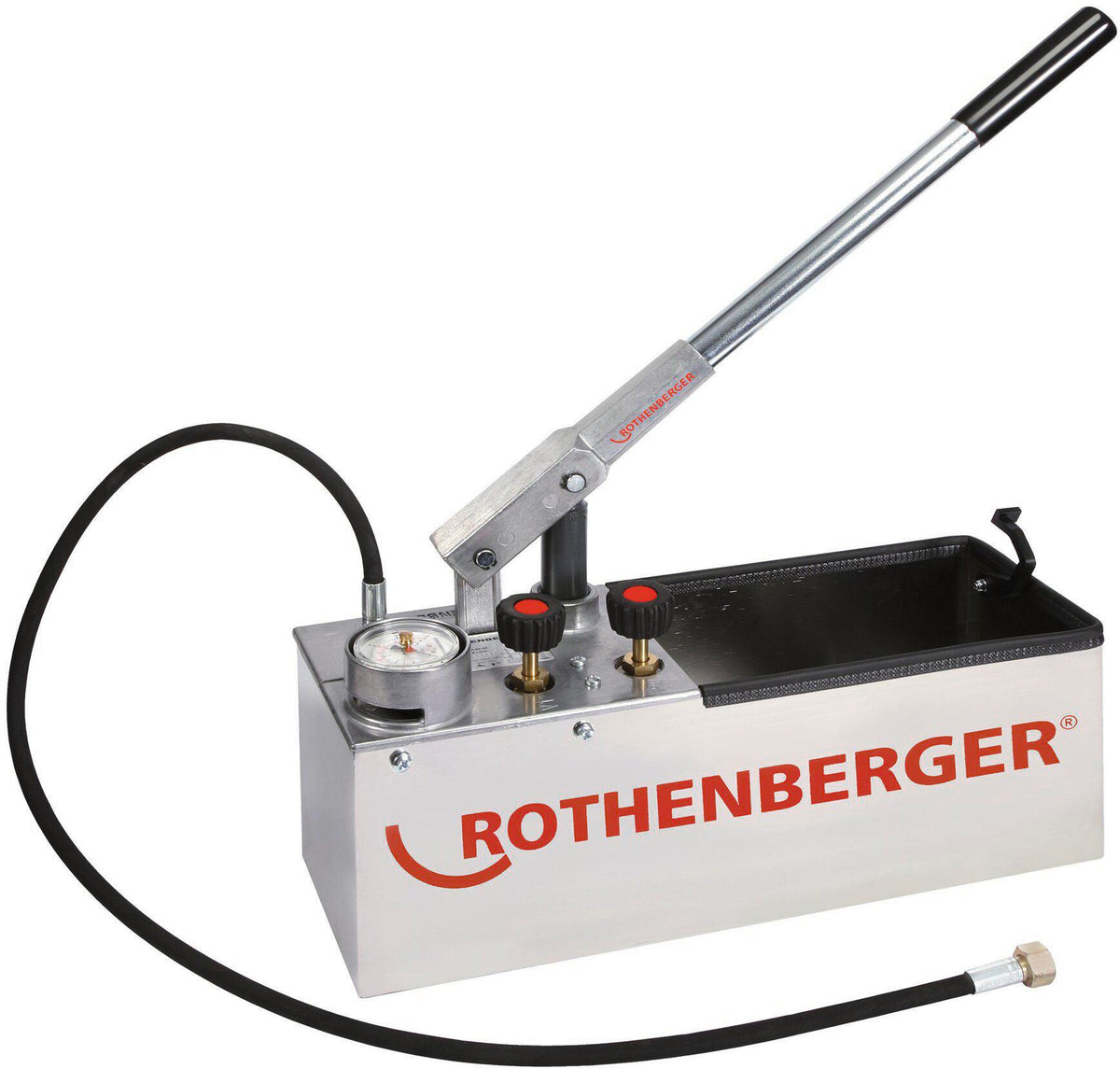 ROTHENBERGER Prüfpumpe RP 50 S Inox 0-60 bar – Edelstahl, 12 l, R 1/2″