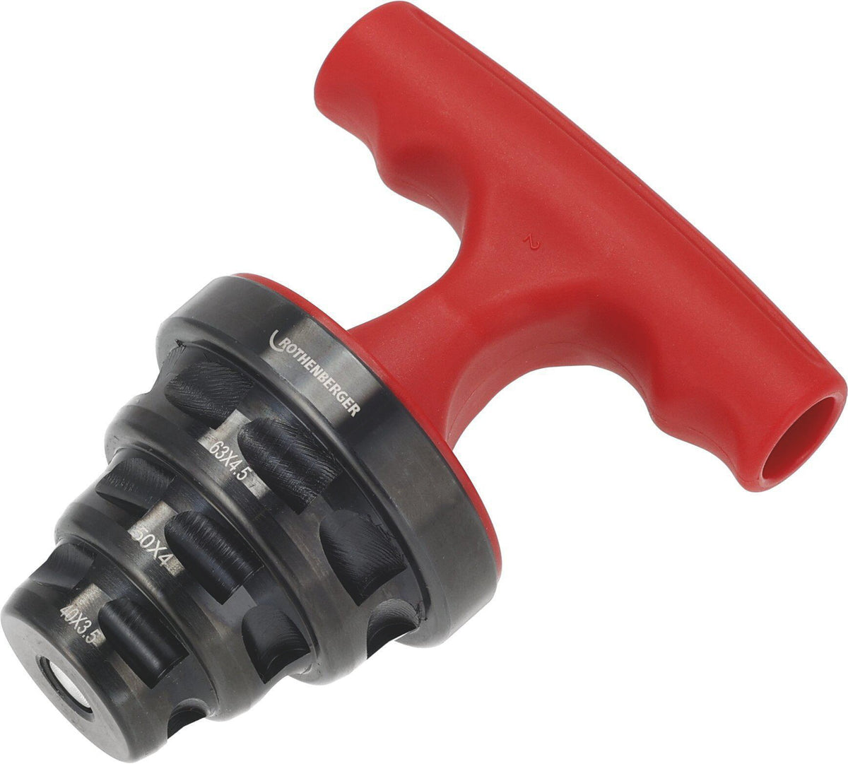 ROTHENBERGER ROCALIBER L Kalibrierwerkzeug 40-63 mm mit RO-Ratchet – Kalibrieren & Entgraten