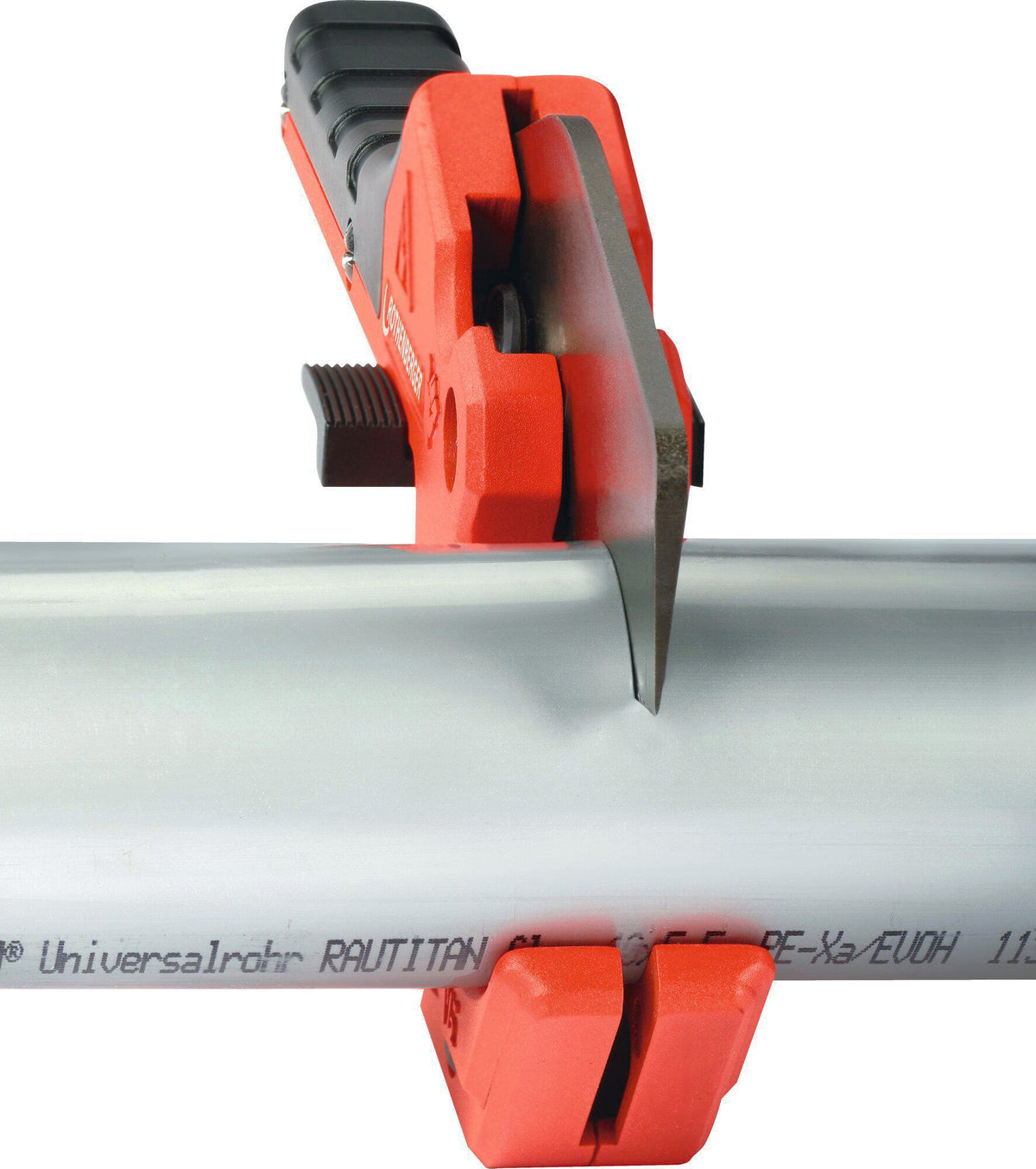 ROTHENBERGER ROCUT® 42 TWIN CUT Kunststoffschere für PE/PEX/PB/PVC/PPR Rohre bis 42 mm