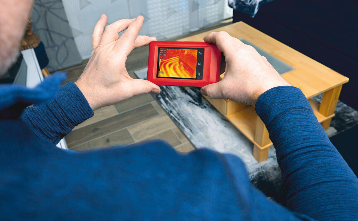 ROTHENBERGER ROINFRATECT Wärmebildkamera 640x480 Pixel – -20°C bis 400°C, 54h Akku