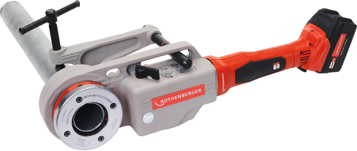 ROTHENBERGER Akku-Gewindeschneidmaschine SUPERTRONIC 2000 E CAS 13-60 mm 18 V