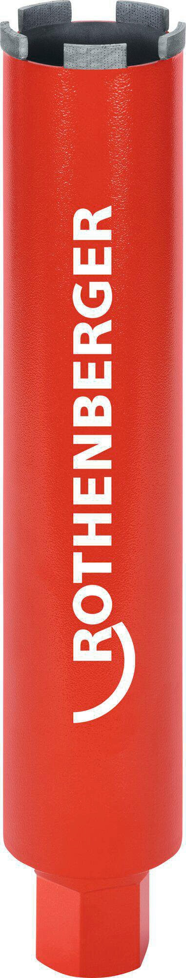 ROTHENBERGER Diamantbohrkrone DX High Speed Dry 102 mm, 1 1/4" UNC, 330 mm, 10 Segmente