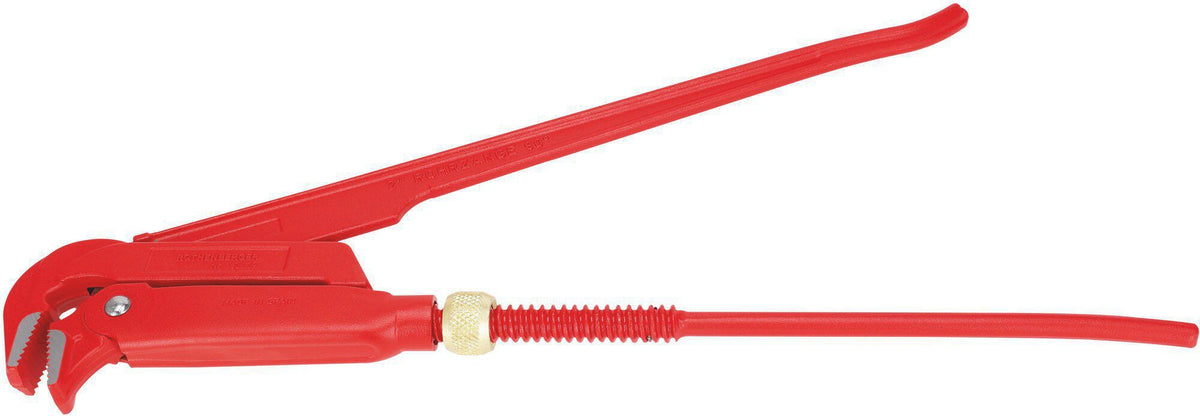 ROTHENBERGER Rohrzange 90° 300 mm – Chrom-Vanadium-Stahl, für Rohre bis 1 Zoll