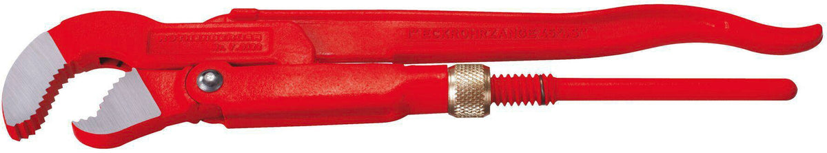 ROTHENBERGER Eckrohrzange Super S 320 mm für 1 Zoll Rohre, selbstklemmend, Chrom-Vanadium-Stahl