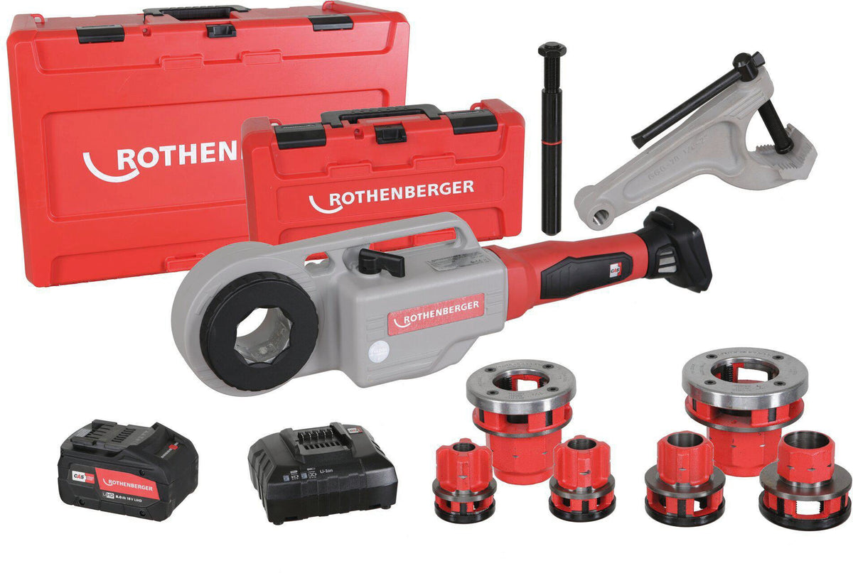 ROTHENBERGER Akku-Gewindeschneidmaschine SUPERTRONIC 2000 E CAS 13-60 mm 18 V