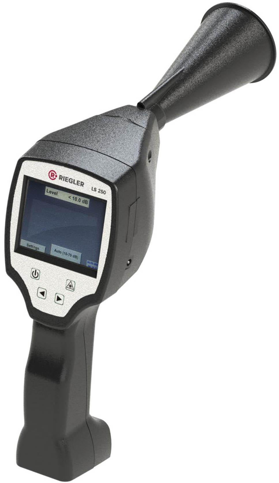 RIEGLER Leckagesuchgerät LS 250 – 40 kHz Ultraschall, 10 h Akku, Koffer-Set