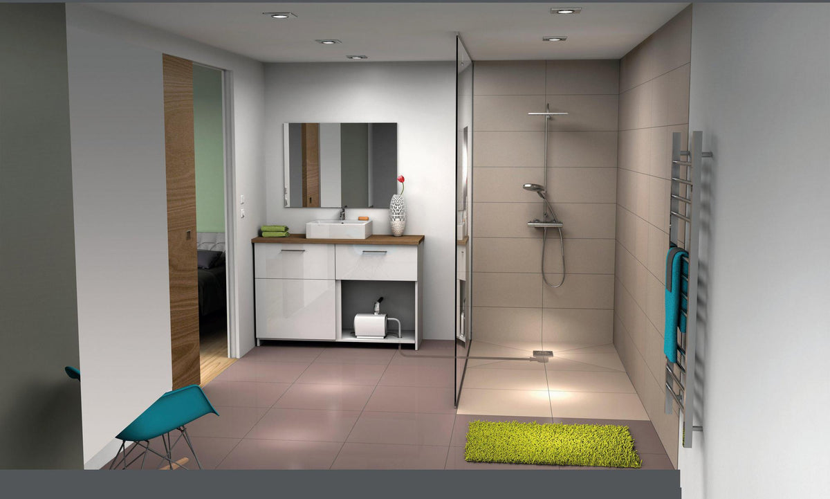 SFA Sanifloor+4 Haushaltspumpe für fliesbare wedi-Duschtassen – funkgesteuert, DN25/32, IP44