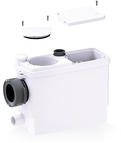 SFA SANIPACK PRO UP Fäkalienhebeanlage für Hänge-WC, Waschbecken, Dusche & Bidet – leise & kompakt