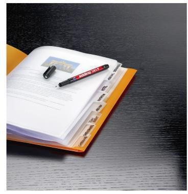 edding Folienschreiber 141 F – Permanentmarker 0,6 mm, schwarz, für Folien und Glas
