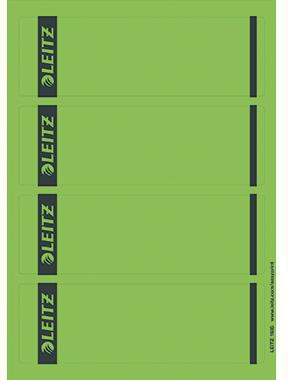 LEITZ Ordnerrückenetiketten 61,5 x 192 mm, 100 Stück, gelb, selbstklebend, für Laserdrucker