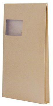 Soennecken Faltentasche 2941 DIN C4 130 g/m² braun mit Haftklebung 100 Stück