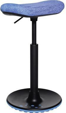 TOPSTAR Sitness H2 Skateboard Sitzhocker SH400 CV0 schwarz – Dynamische Stehhilfe für ergonomisches Arbeiten