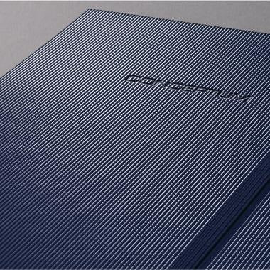 SIGEL Notizbuch Conceptum CO121 DIN A5 kariert 97 Blatt schwarz Hardcover