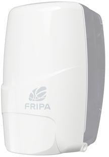 FRIPA Seifenspender 0,5 l aus Kunststoff – weiß, wiederbefüllbar & abschließbar