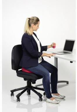 TOGU Ball ANTI-STRESS 6,5 cm blau – Ruton Stressball für Hand und Unterarm