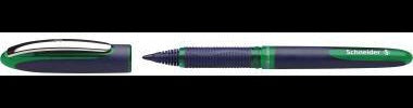 Schneider Tintenroller One Business 0,6 mm tiefblau mit roter Tinte – Ultra-Smooth-Spitze