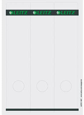 LEITZ Ordnerrückenetiketten 61,5 x 285 mm gelb 75 Stück für Ordner 180° und Standard