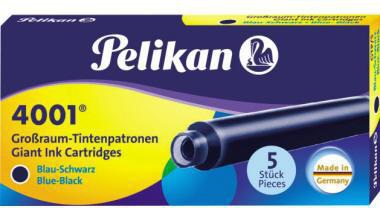 Pelikan Tintenpatrone 4001 GTP/5 Großraumtintenpatrone brillantschwarz 5 St./Pack.