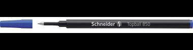 Schneider Tintenrollermine Topball 8502 M – 0,5 mm Rot, Edelstahl-Rundspitze, Made in Germany