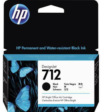 HP Tintenpatrone 712 3ED70A Original schwarz 38 ml für DesignJet Studio T210 T230 T250 T630 T650