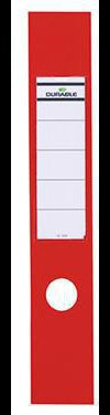 DURABLE Ordnerrückenetikett ORDOFIX® breit/lang 60 x 390 mm selbstklebend mit Griffloch 10 Stück