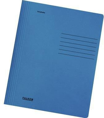 Falken Schnellhefter A4 Dunkelblau – 240 g/m² Manilakarton, Blauer Engel, Made in Germany