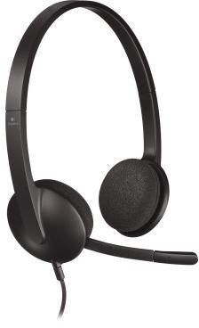 Logitech H340 USB-Headset mit Rauschunterdrückung – Schwarz, Plug & Play