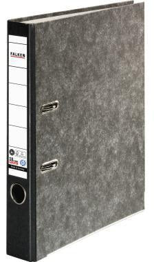 Falken Ordner S50 DIN A4 50mm grau – Blauer Engel, FSC, klimaneutral, Made in Germany