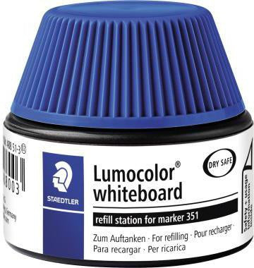 STAEDTLER Nachfülltinte Lumocolor 488 51-3 20 ml blau für Whiteboardmarker