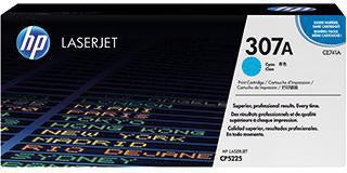 HP 307A Toner CE741A cyan – Original LaserJet Tonerkassette für ca. 7.300 Seiten