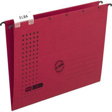 ELBA Hängemappe chic ULTIMATE DIN A4 Karton gelb 240 g/m² mit Metallhängeschienen