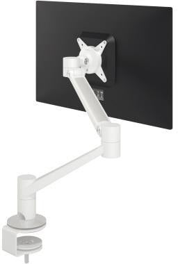 DATAFLEX Monitorschwenkarm Viewlite Plus – 7 kg Traglast, weiß, Aluminium, flexibel