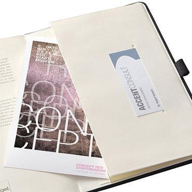 SIGEL Notizbuch Conceptum CO115 DIN A4+ Hardcover 194 Seiten kariert schwarz